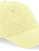Beechfield B 653 6 panelová nízkoprofilová kšiltovka 53.0653 pastel lemon
