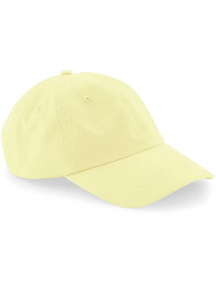 Beechfield B 653 6 panelová nízkoprofilová kšiltovka 53.0653 pastel lemon