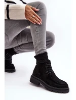 Dámské Boty na Zip Černé model 21636194 - Boto