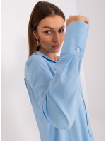 Světle modrá klasická košile s límečkem
