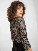 Dámské šaty LK SK 506589 3.05P černé - FPrice Dámské šaty LK SK 506589 3.05P černé - FPrice