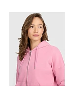 Dámská mikina s kapucí a zapínáním na knoflíky model 22359182 - 4F