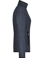 JN Dámská pletená fleecová bunda 02.0 dark grey model 22489361 - Daiber