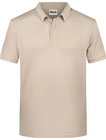 Daiber 8010 Pánské piqué polo z bio bavlny 02.8010 stone Daiber 8010 Pánské piqué polo z bio bavlny 02.8010 stone