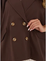 IT KR FL10153KSM.86 hnědý kabát