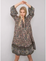 TW SK BI model 20595532 khaki šaty - FPrice TW SK BI model 20595532 khaki šaty - FPrice