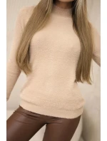 Svetr s polorolákem alpaka 2020-17 velbloud - Kesi Svetr s polorolákem alpaka 2020-17 velbloud - Kesi