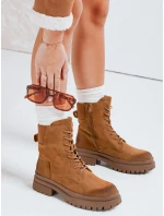 Dámské kozačky camel Dstreet model 21971992 - FashionStreet