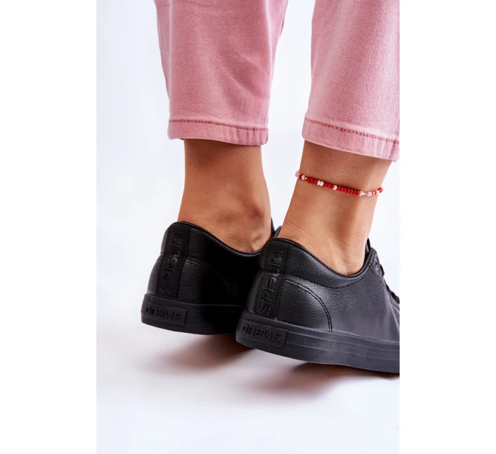 Dámské klasické kožené tenisky Černé Misima Dámské klasické kožené tenisky Černé Misima