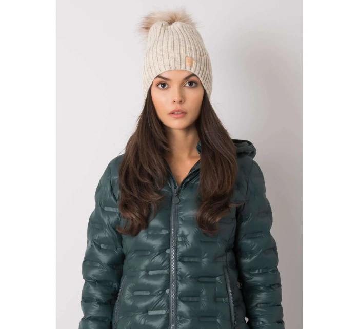 Dámská čepice 30 béžová