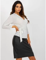 Dámská halenka LK BZ 507364.87P ecru - FPrice