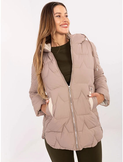 Bunda MBM KR 2519.21 tmavě lila Bunda MBM KR 2519.21 tmavě lila