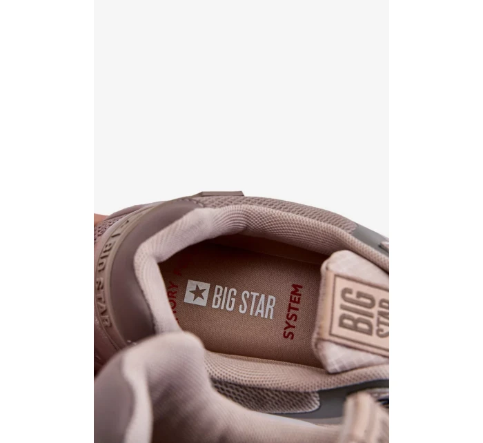 Pánské lehké tenisky Memory Foam System Big Star LL174151 Béžová