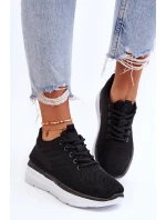 Dámská šněrovací sportovní obuv Černá Lavarone Dámská šněrovací sportovní obuv Černá Lavarone