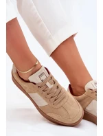 Dámské semišové tenisky Daniel Lopez Just Dare – béžové