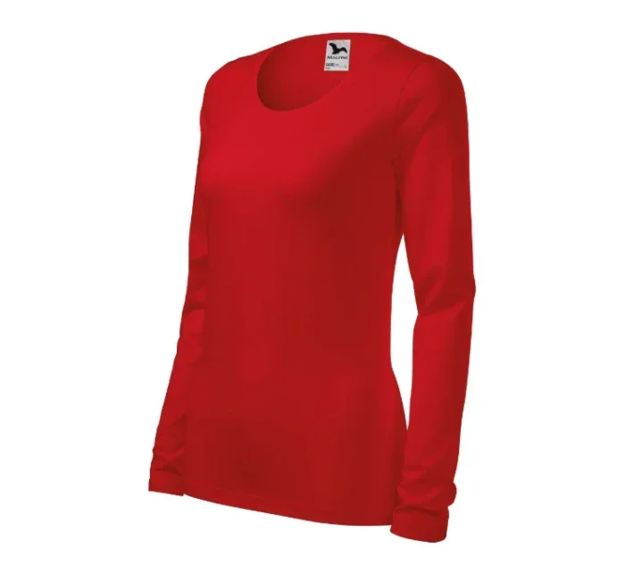 Slim triko dámské červená