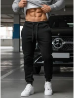 Pánské černé tepláky FashionStreet UX2395