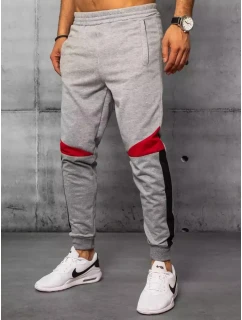 Pánské světle šedé teplákové kalhoty Dstreet model 21963194 - FashionStreet