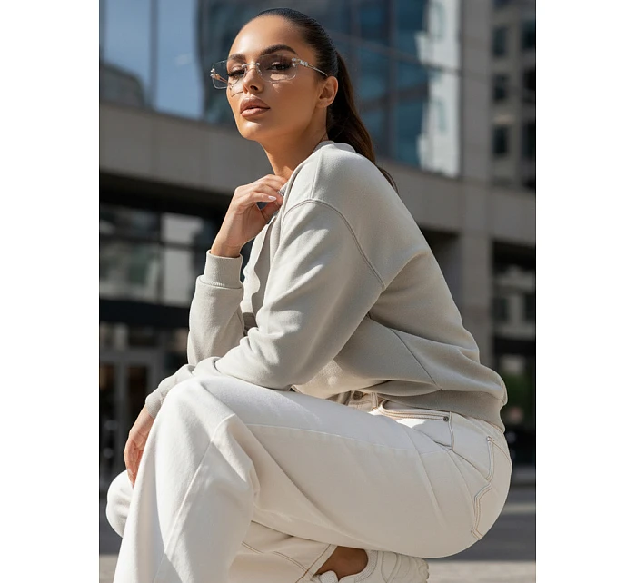 SWAN dámská mikina pistáciová FashionStreet BY1290