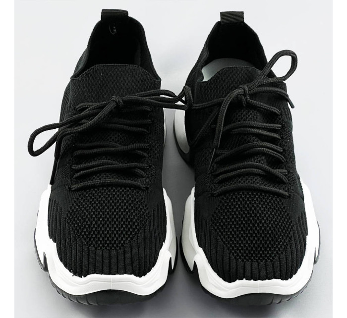 Černé tenisky s bílou podrážkou model 17280964 - VIA GIULIA