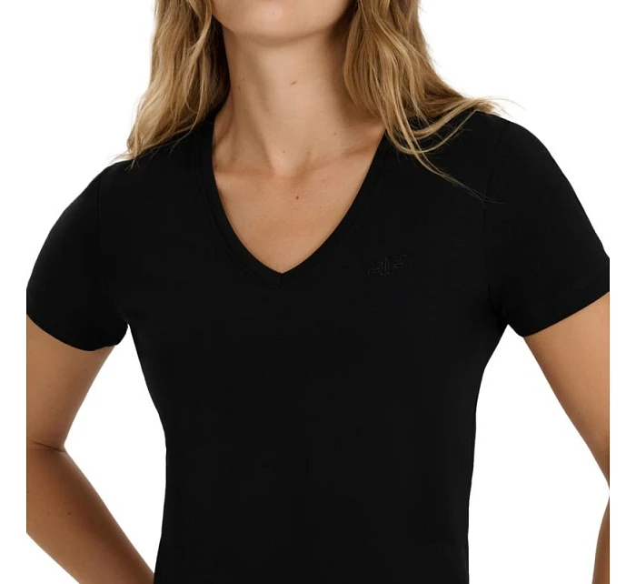 Dámské tričko 4F F2969 tmavě černé 4FWAW25TTSHF2969 20S Dámské tričko 4F F2969 tmavě černé 4FWAW25TTSHF2969 20S