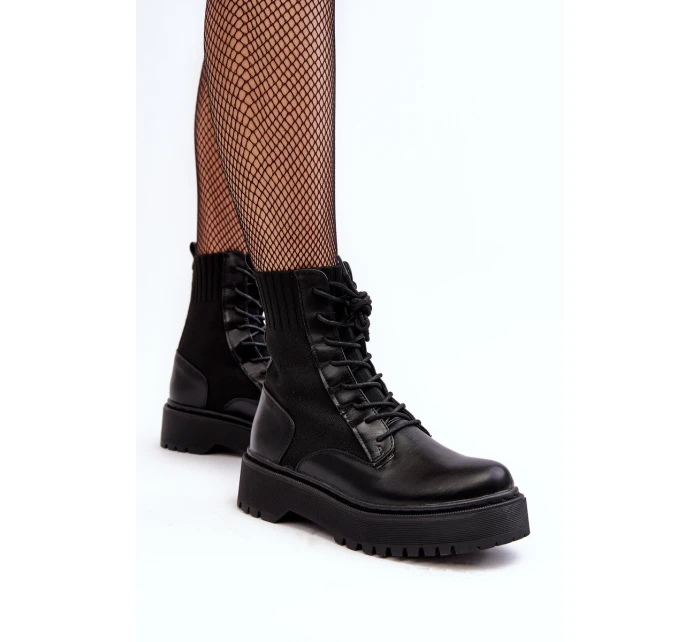 Dámské boty s černé model 21640375 - Boto Dámské boty s černé model 21640375 - Boto