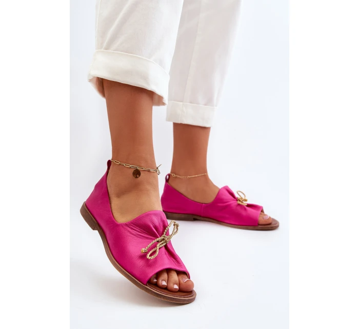 Dámské kožené baleríny model 21652447 - Zazoo