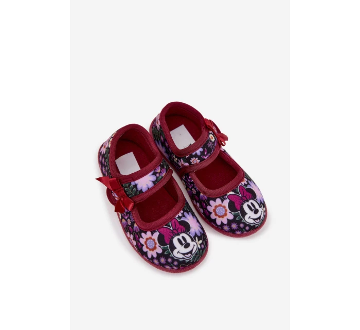 Balerínky Bačkory Pro Dívky MINNIE MOUSE Bordeaux Nomi Balerínky Bačkory Pro Dívky MINNIE MOUSE Bordeaux Nomi
