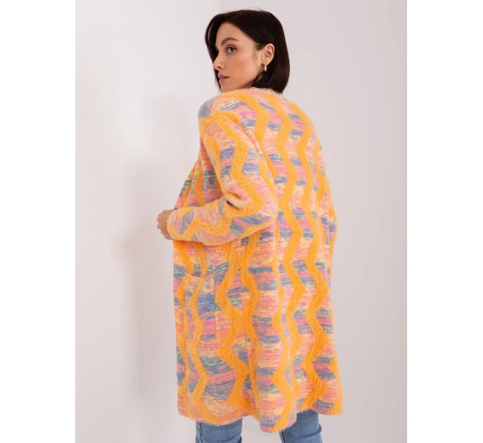 Sweter AT SW model 21768447 pomarańczowy - FPrice Sweter AT SW model 21768447 pomarańczowy - FPrice