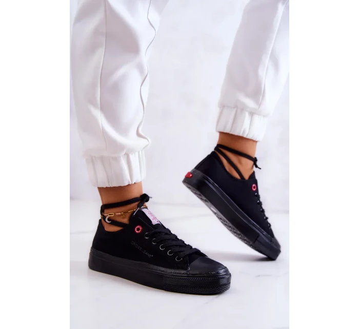 Klasické tenisky Cross Jeans JJ2R4019C černá