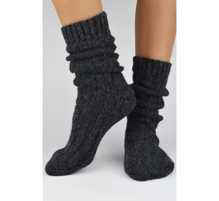 PONOŽKY S ALPAKOVOU VLNOU SW007