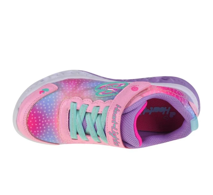 Skechers Flutter Heart Lights 302315L-PKMT Pink 30 Skechers Flutter Heart Lights 302315L-PKMT Pink 30