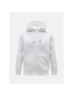 Bluza Peak Performance M Original Small Logo Zip Hood biały