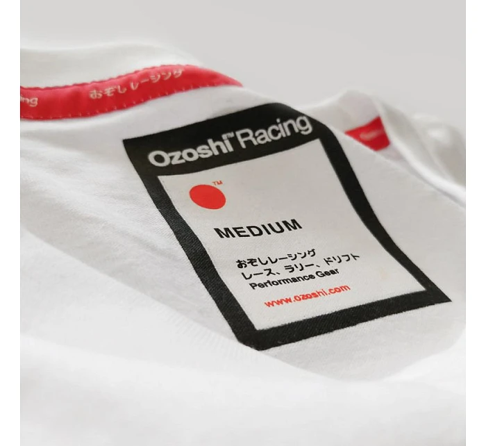 Ozoshi Naoto Pánské tričko M bílá O20TSRACE004