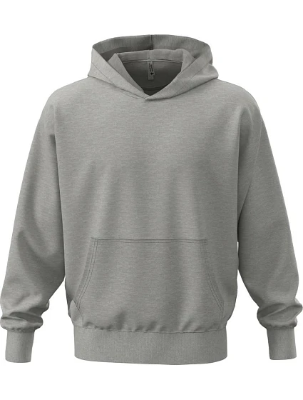 Next Level Apparel N 9307 Těžká oversize unisex mikina s kapucí 08.9307 heather grey Next Level Apparel N 9307 Těžká oversize unisex mikina s kapucí 08.9307 heather grey