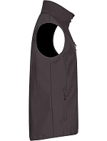Clique Classic Softshell Vest M Pánská 3-vrstvá softshellová vesta 67.0911 dark grey