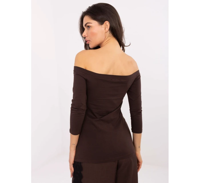 Halenka RV BZ 4692.08X tmavě hnědá Halenka RV BZ 4692.08X tmavě hnědá