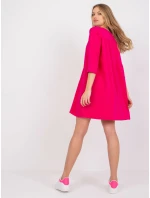 Šaty RV SK model 17047402 fuchsiová - FPrice Šaty RV SK model 17047402 fuchsiová - FPrice