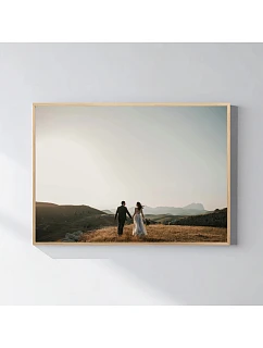 Personalizovaný magický fotoobraz v rámu - 50x70 - fotografie