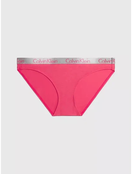 Dámské kalhotky BIKINI 000QD3540E XAV malinové - Calvin Klein Dámské kalhotky BIKINI 000QD3540E XAV malinové - Calvin Klein