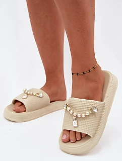 Klapky na platformě model 230184 Step in style