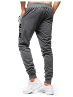 Pánské antracitové teplákové kalhoty FashionStreet UX3520