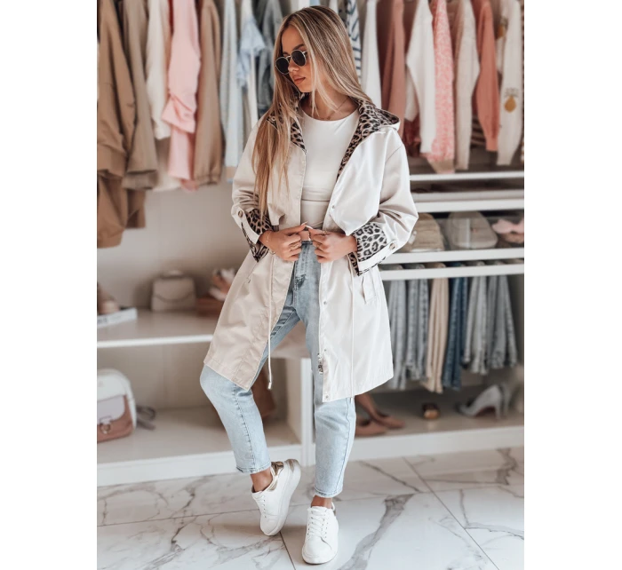 Dámská přechodná bunda PANTER bílá FashionStreet TY4802