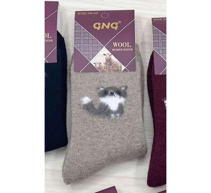 WiK 003 dámské ponožky Angora 978 35-42