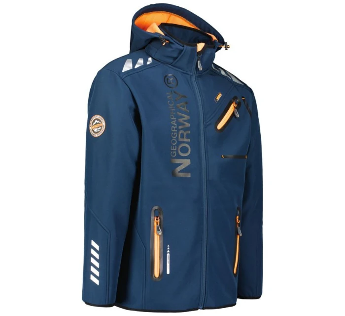 Pánská softshellová bunda NAVY DB MEN 068 NAVY / ORANGE / model 21768239 - Geographical Norway Pánská softshellová bunda NAVY DB MEN 068 NAVY / ORANGE / model 21768239 - Geographical Norway