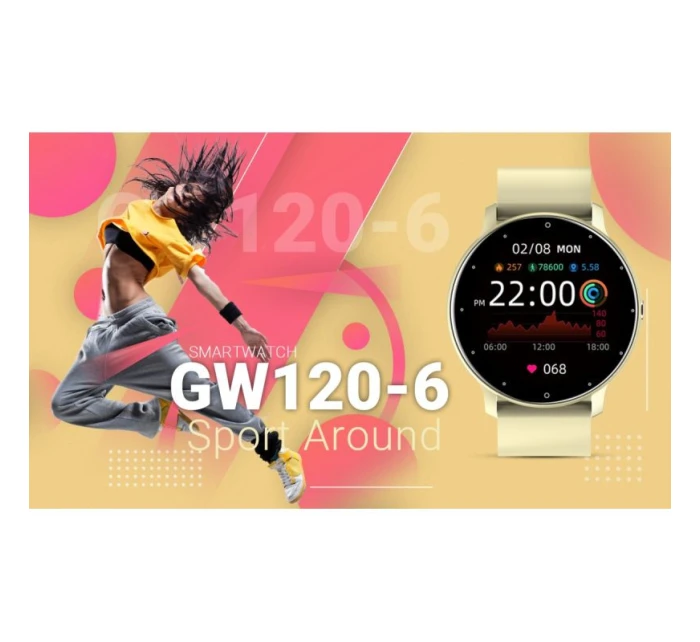 Chytré hodinky GIEWONT Ecru GW120-6 Chytré hodinky GIEWONT Ecru GW120-6