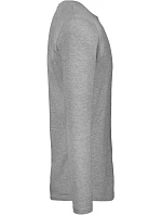 B&C #E150 LSL Tričko s dlouhým rukávem 01.005T sport grey