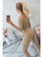 Sada s dvojitými pruhy camel