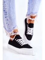 Dámské Tenisky na platformě Černá model 21590802 - Boto