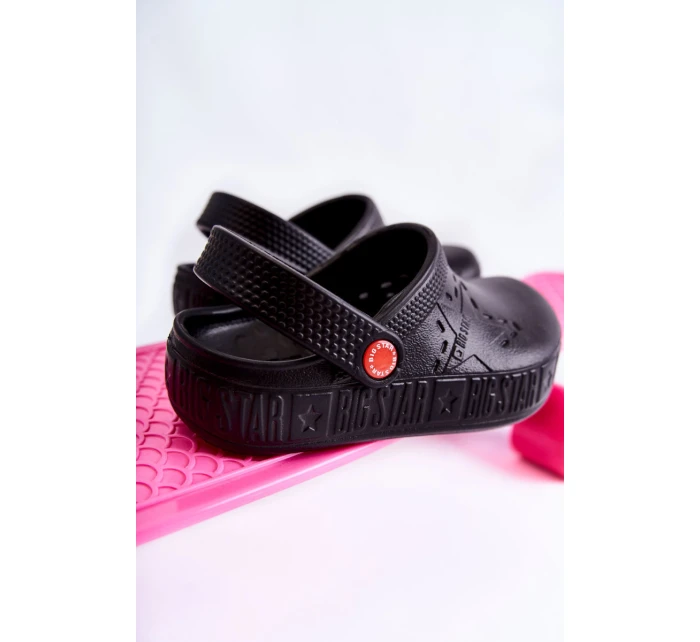 Dětské lehké pantofle Big Star Černá model 21593845 - Big Star Shoes Dětské lehké pantofle Big Star Černá model 21593845 - Big Star Shoes